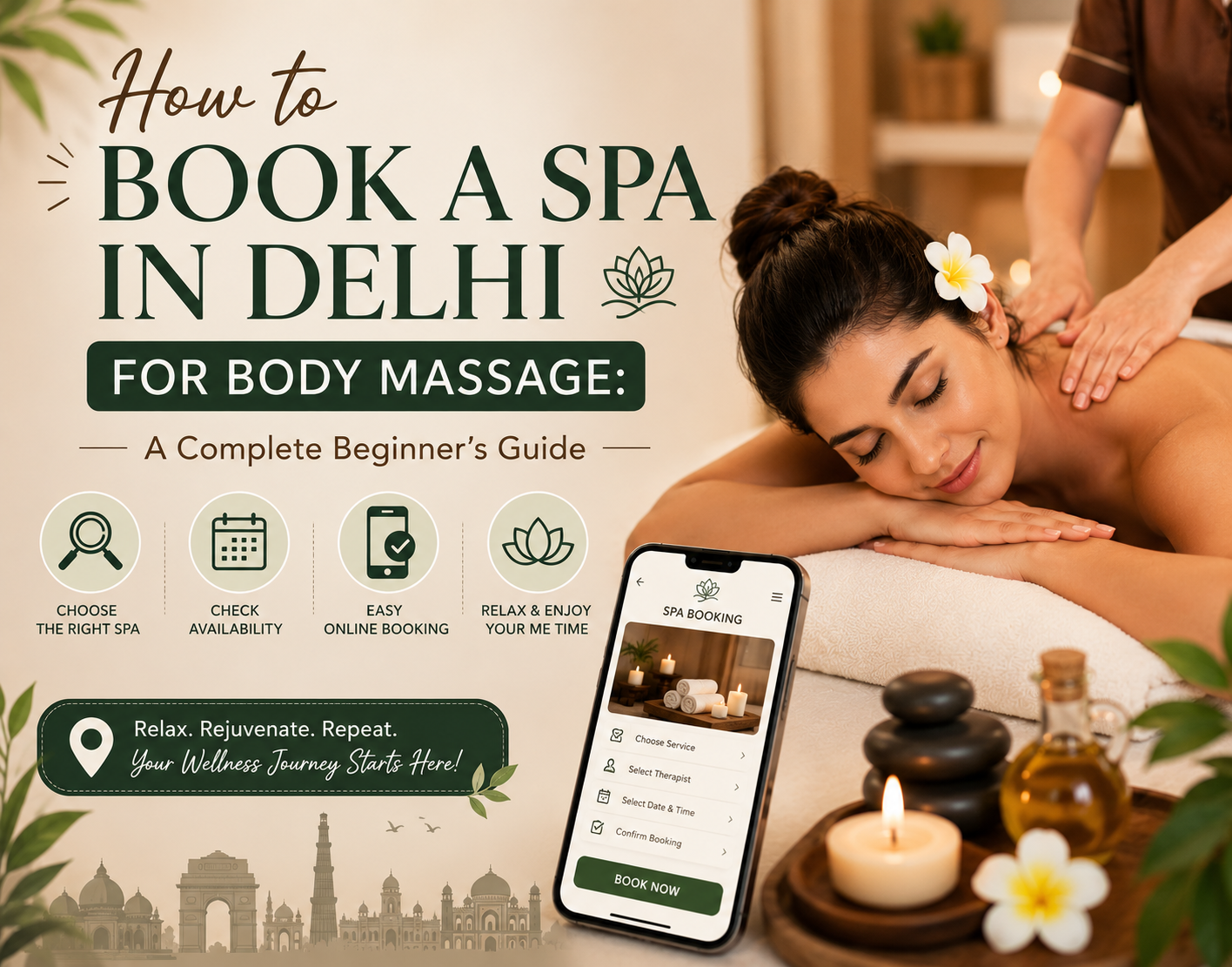 How to Book a Spa in Delhi for Body Massage: A Complete Beginner's Guide